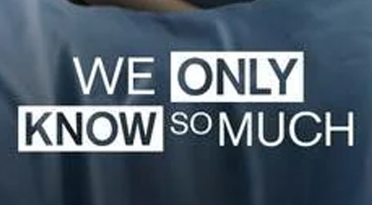 We Only Know So Much (2018)