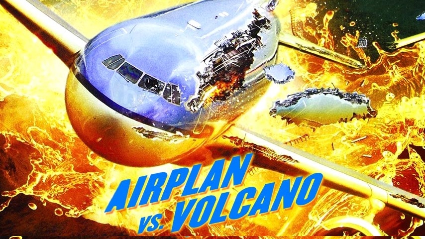 Airplane vs Volcano