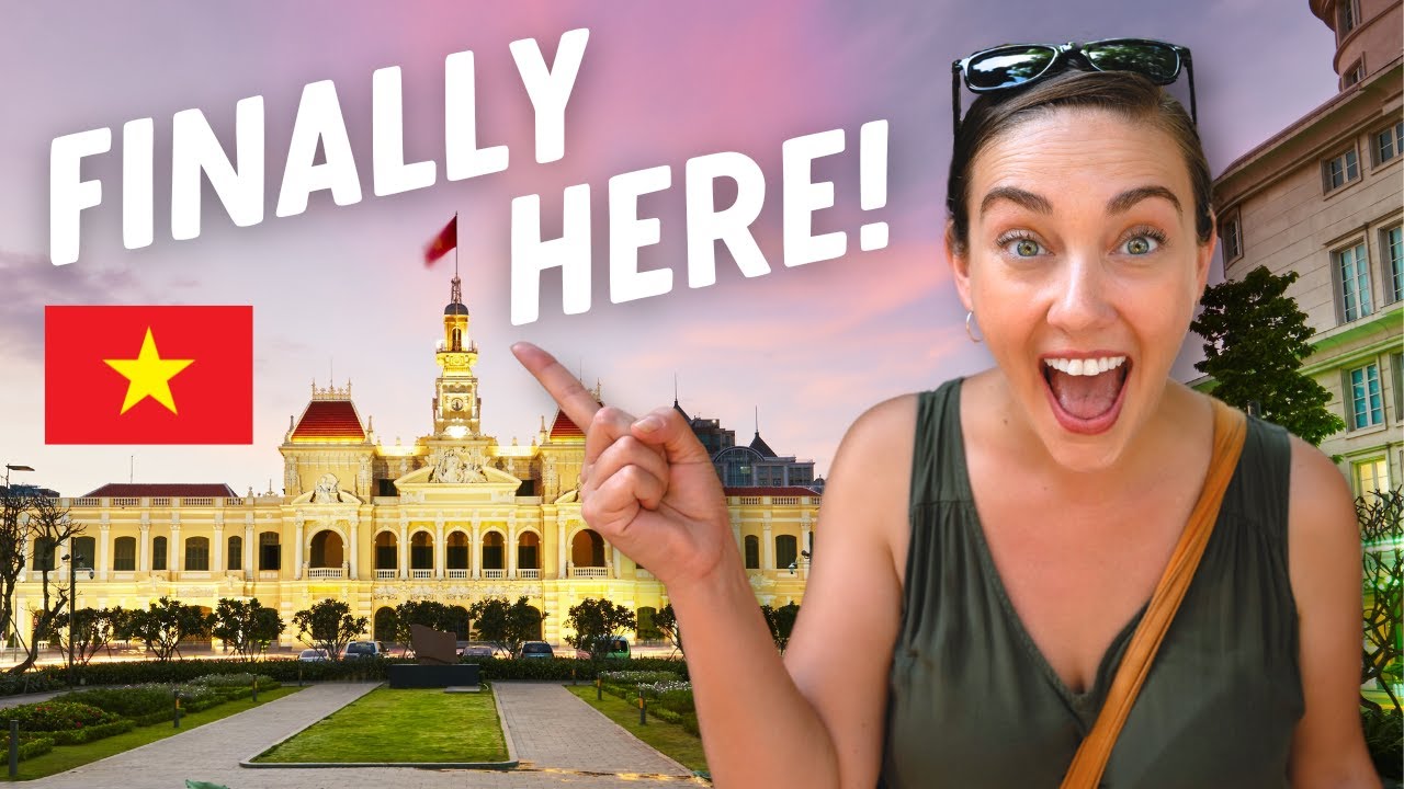 Arriving in HO CHI MINH CITY for the FIRST TIME! Vietnam Travel Vlog 2023